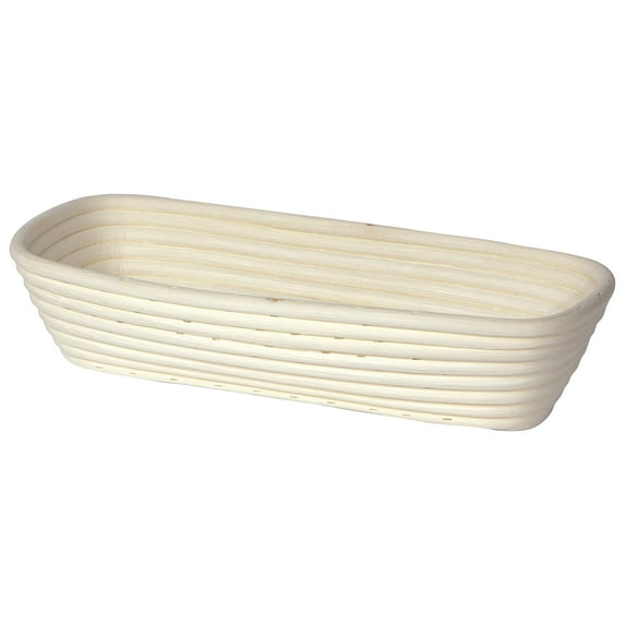 Now Designs by Danica Natural Banneton Bread Proofing Basket 13'' Rectangle, L13 x W5.5