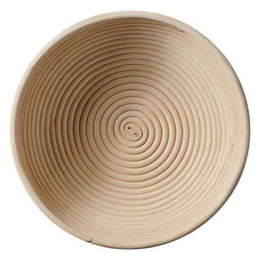 Wadada Proofing Basket, Sourdough Proofing Bread Basket, Bread Banneton Proofing, Artisan Sourdough Bread Making Baskets, 9.8 Inch Handwoven Rattan Baskets and Cloth Liners, Round